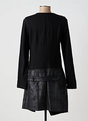 Rochie scurtă mâneci lungi mâneci lungi negru LAUREN VIDAL femeie