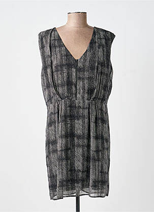 Rochie scurtă fără mâneci fără mâneci negru LAUREN VIDAL femeie