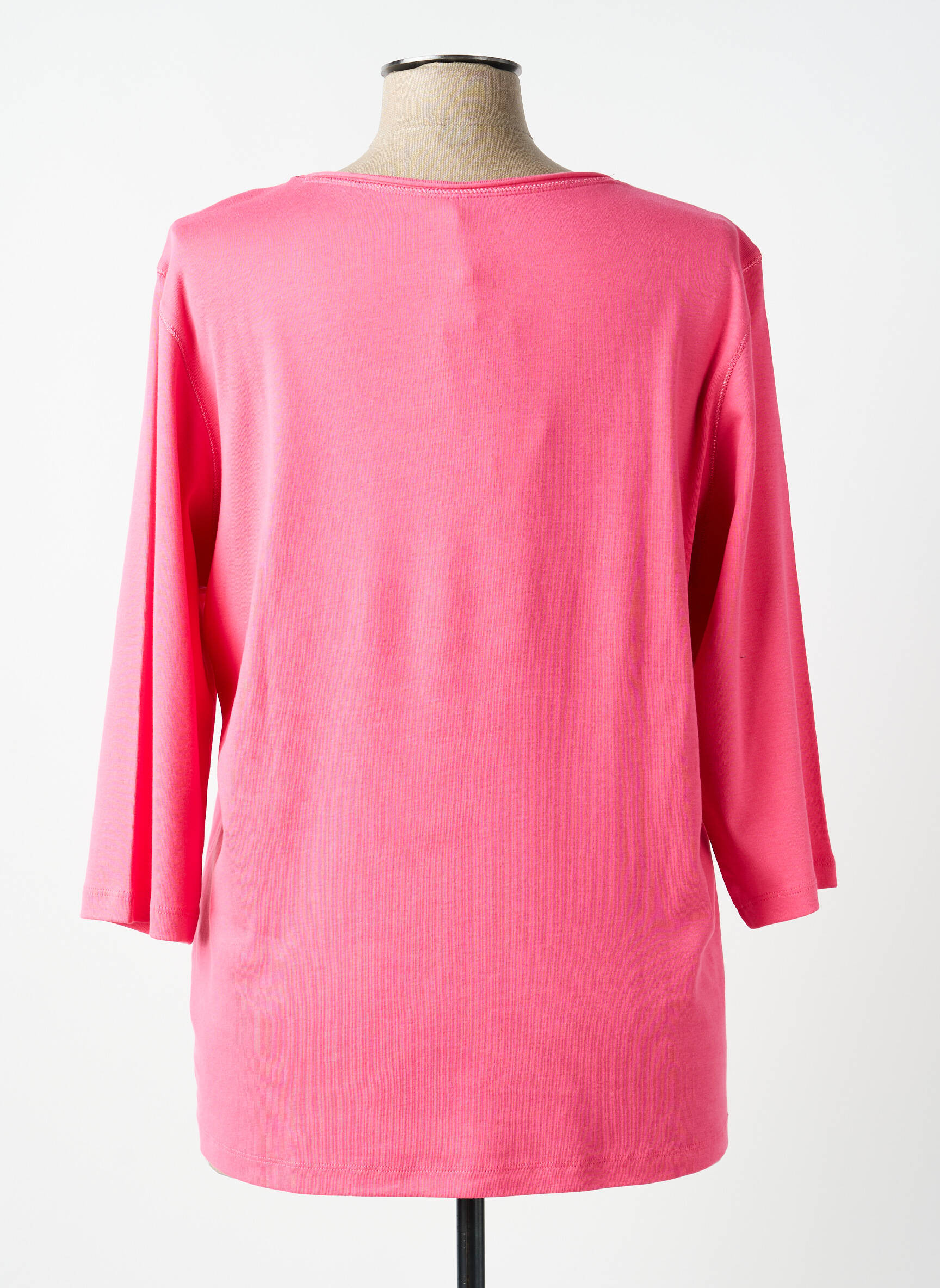 Tricou mâneci 3/4 mâneci 3/4 roz OLSEN femeie