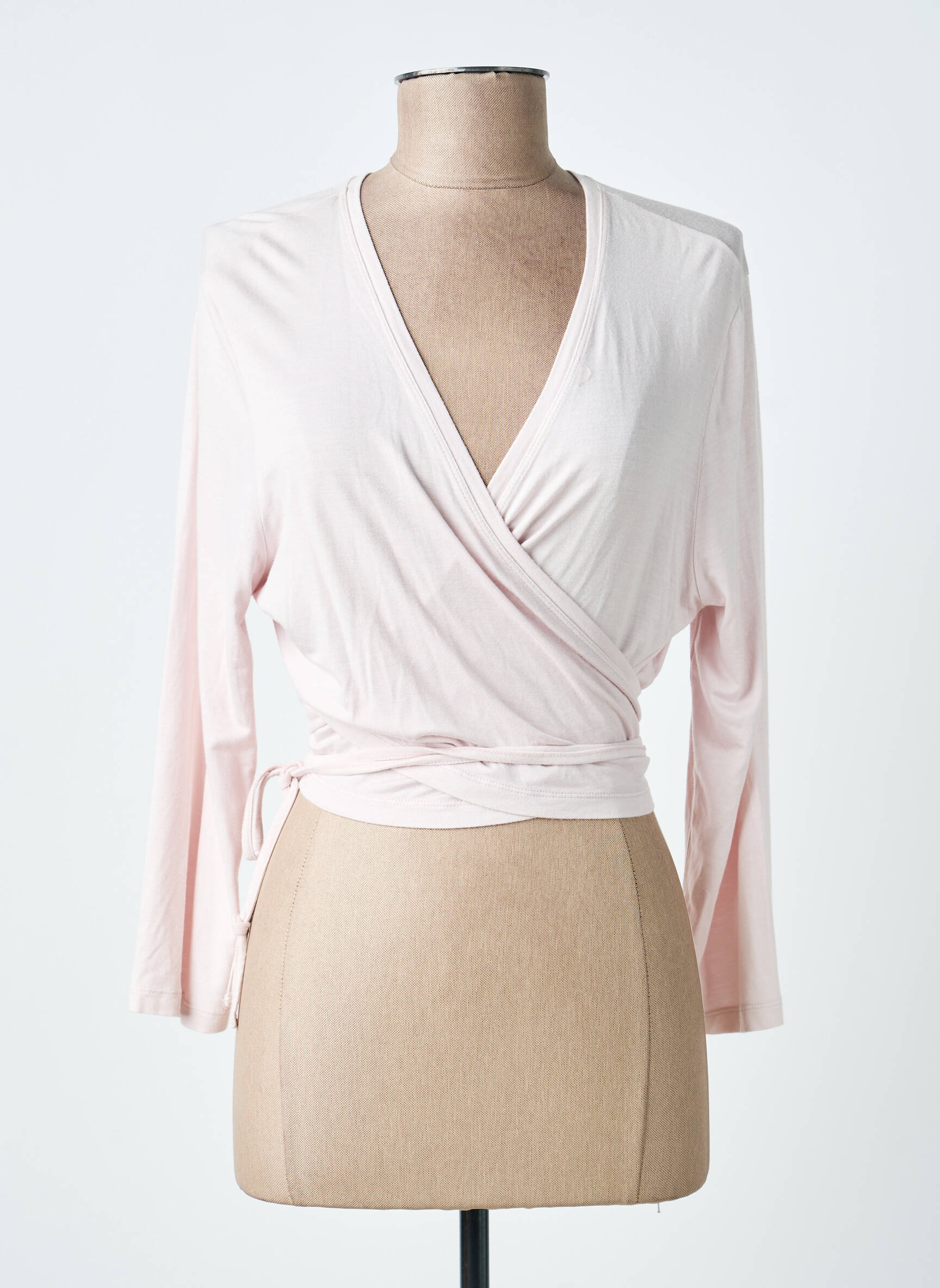 Cardigan petrecut elasticitate roz LAUREN VIDAL femeie
