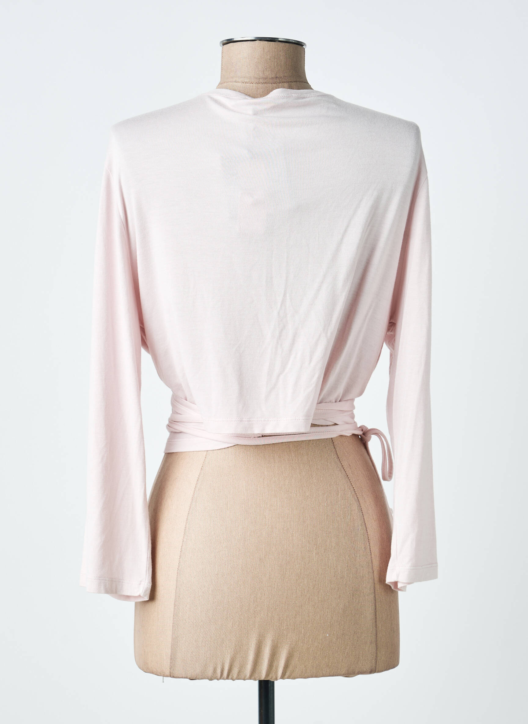 Cardigan petrecut elasticitate roz LAUREN VIDAL femeie
