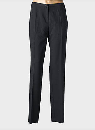 Pantalon drept elasticitate mărime normală negru ANDAMIO femeie