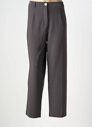 Pantalon drept elasticitate mărime normală gri ALL BEAUTIFUL femeie