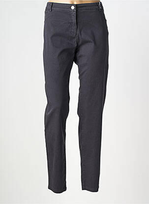 Pantalon drept elasticitate mărime normală negru ANDAMIO femeie