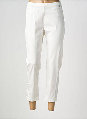 Pantalon 7/8 elasticitate mărime normală alb MADO ET LES AUTRES femeie