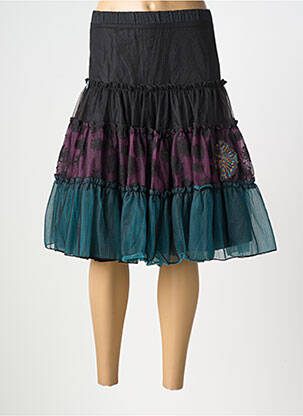 Fustă midi croială dreaptă negru ALL BEAUTIFUL femeie