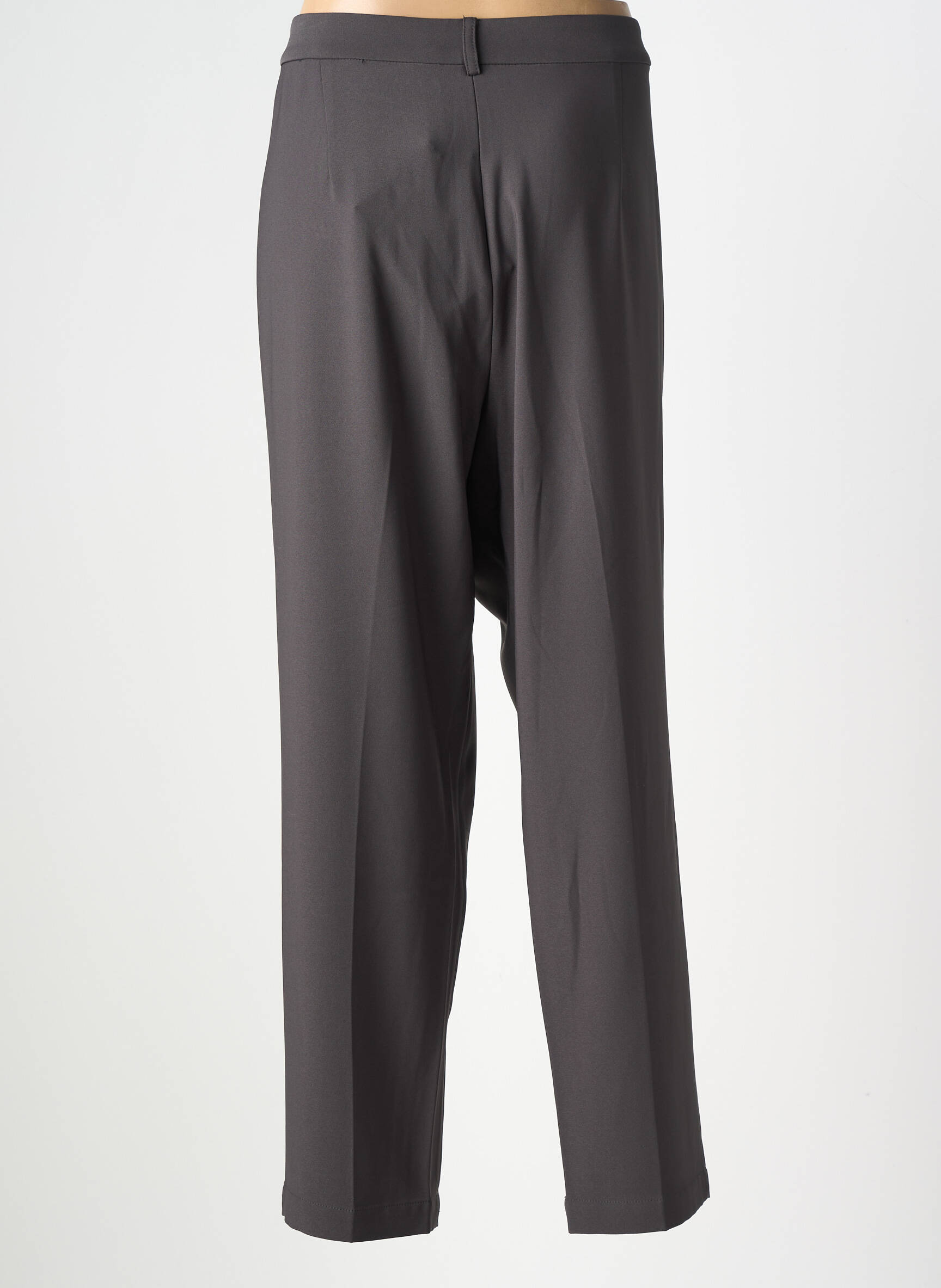 Pantalon drept elasticitate mărime normală gri ALL BEAUTIFUL femeie