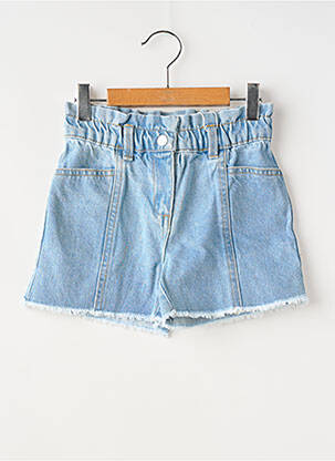 Șort țesătură denim talie elastică albastru ZY fată