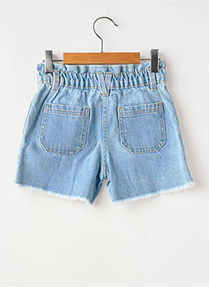 Șort țesătură denim talie elastică albastru ZY fată