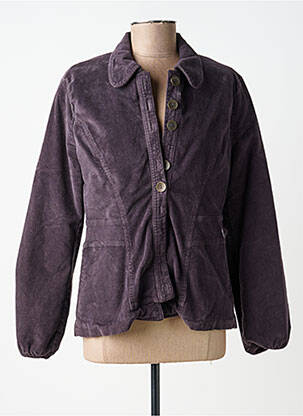 Jachete casual buzunare violet MAE MAHE femeie