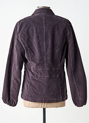 Jachete casual buzunare violet MAE MAHE femeie