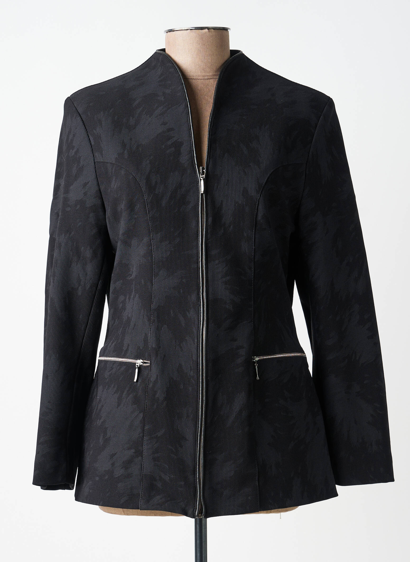 Jachete elegante buzunare negru PAUL BRIAL femeie