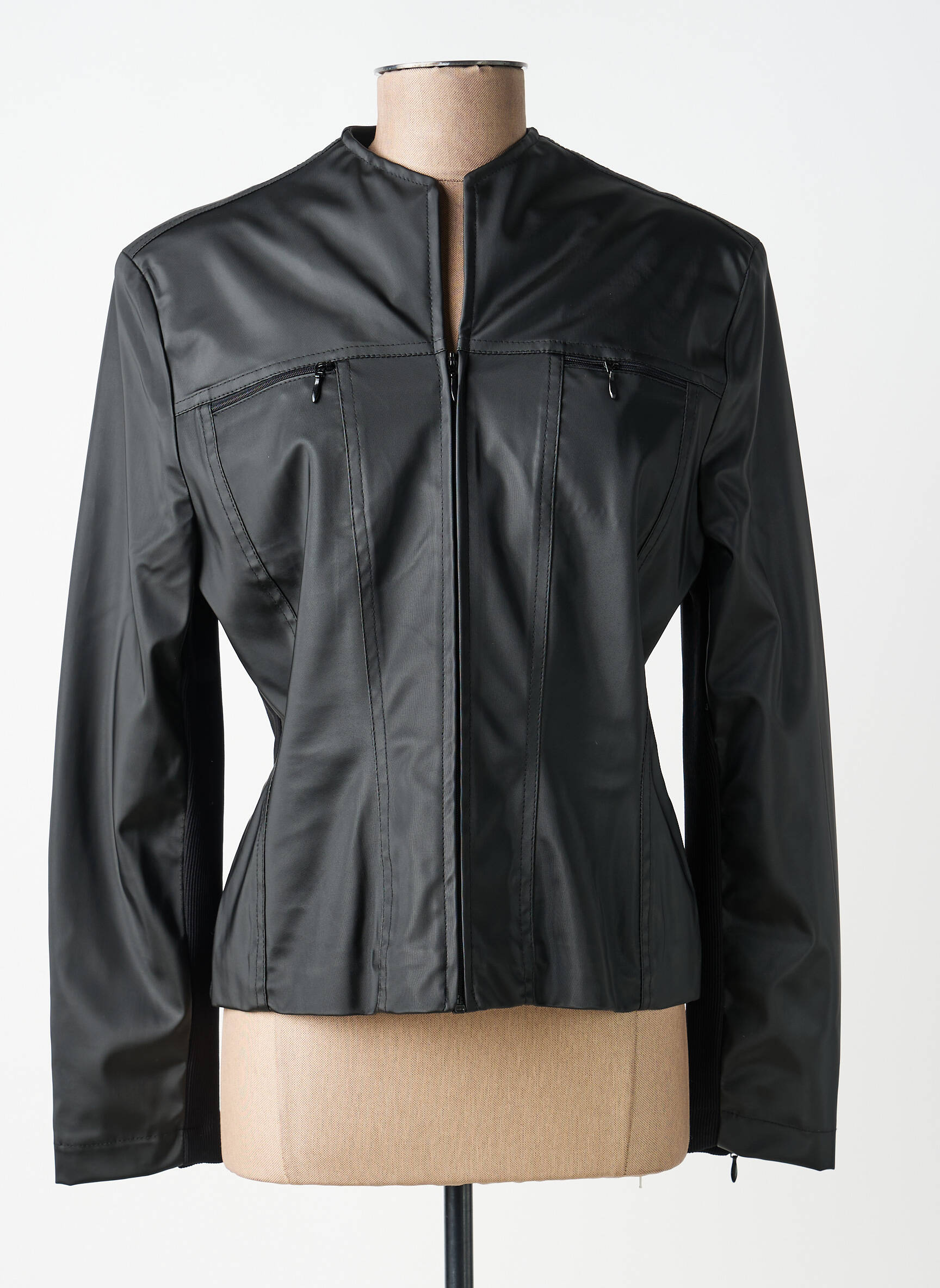 Jachete casual buzunare negru PAUL BRIAL femeie