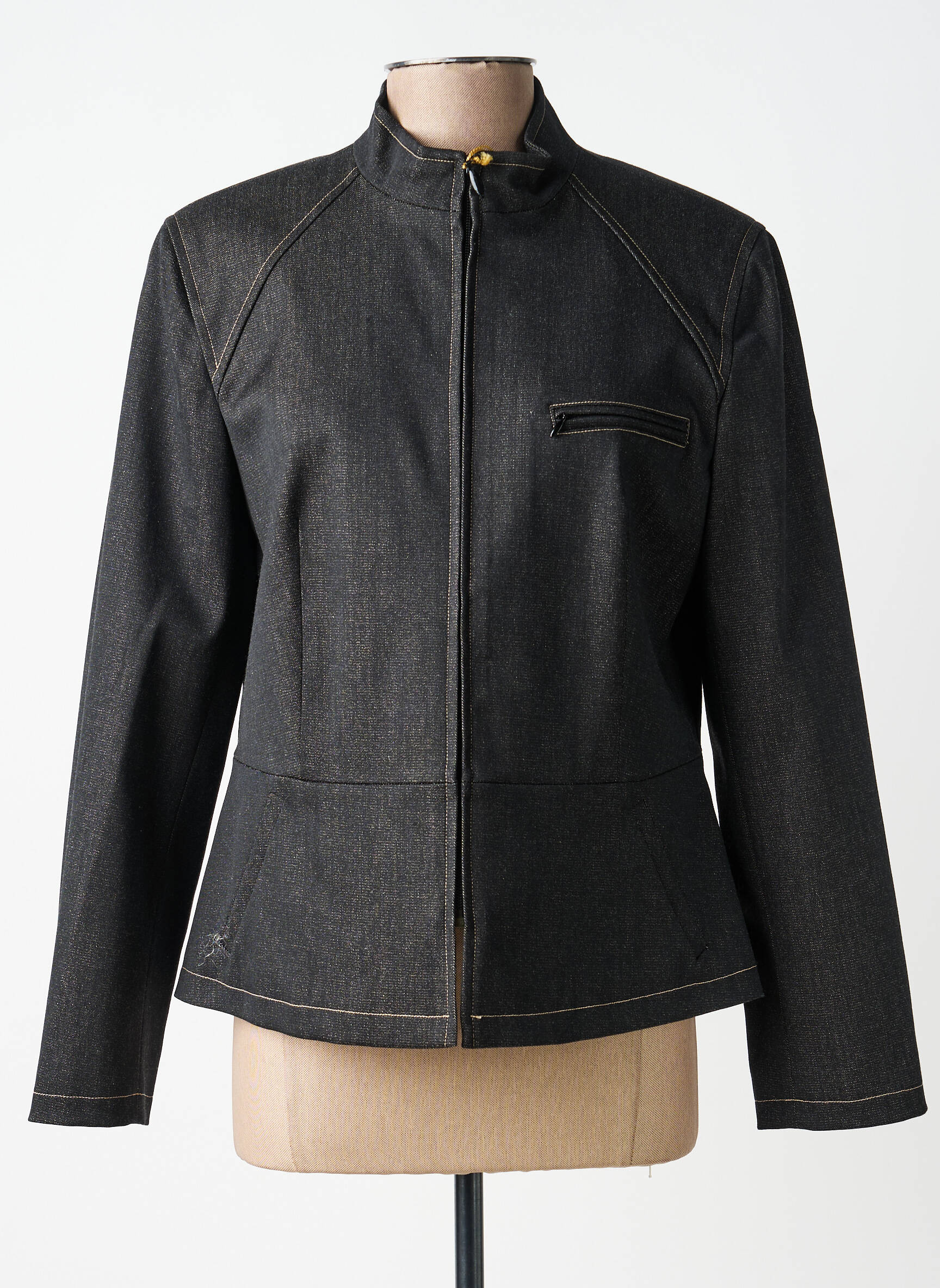 Jachete casual buzunare negru FEDORA femeie
