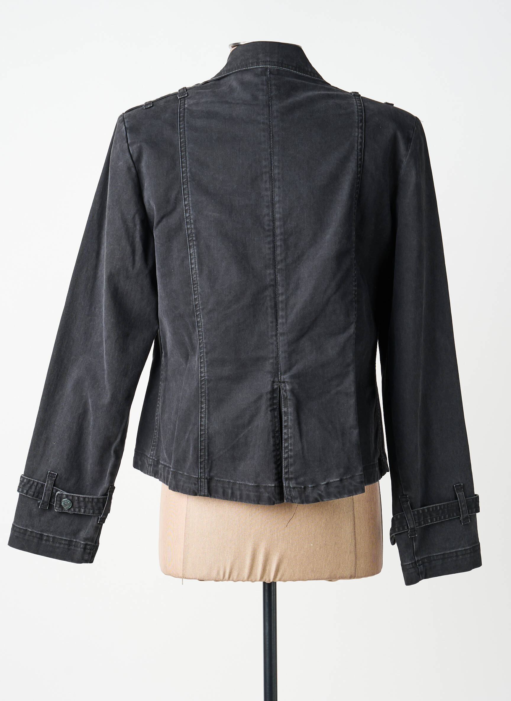 Jachete casual guler tip costum negru PAUL BRIAL femeie