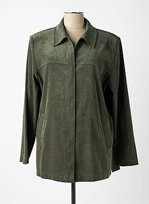 Jachete casual țesătură suedină verde PRUNELLE femeie