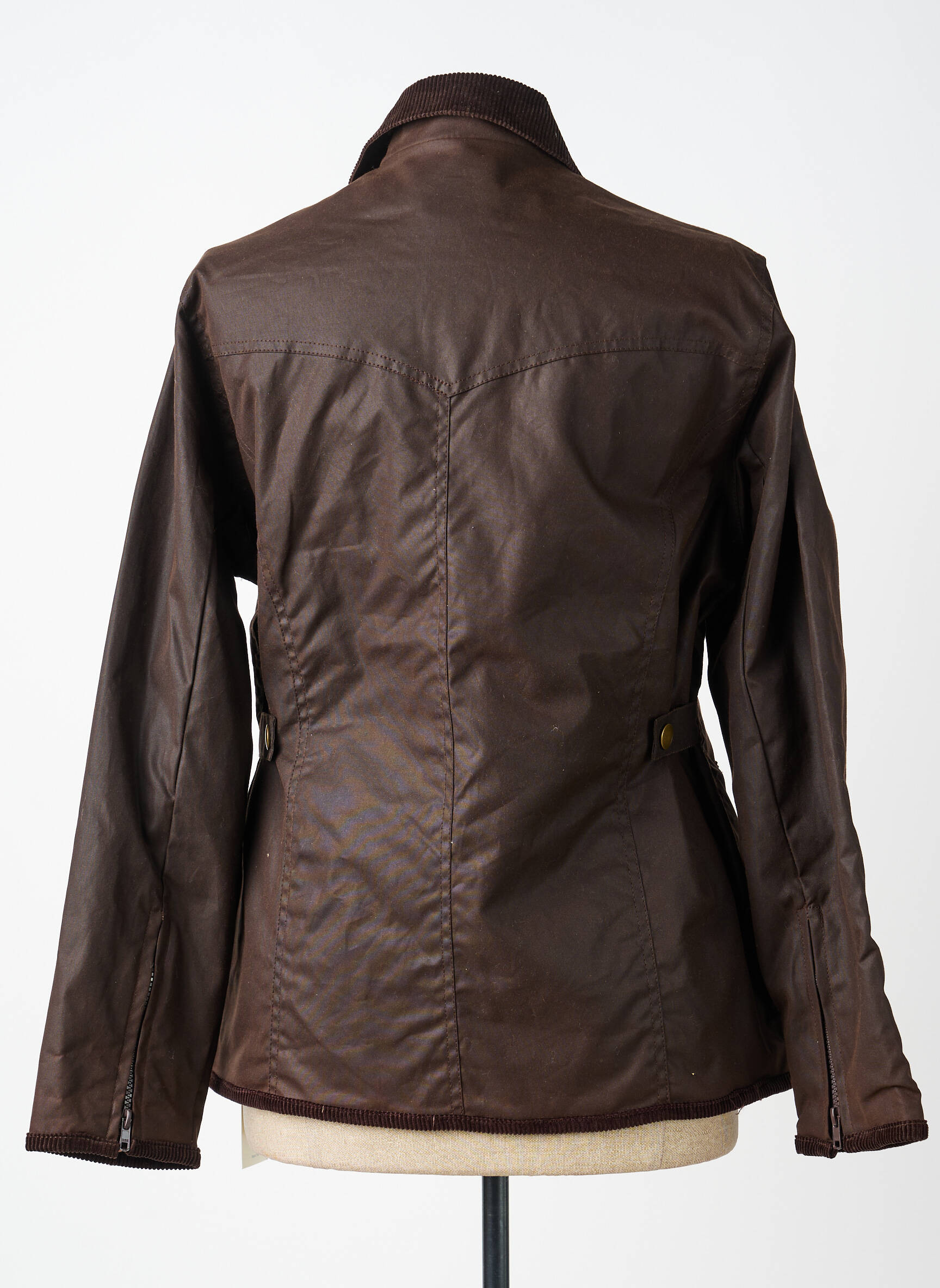 Parka mâneci lungi fără glugă maro ARMOR LUX femeie