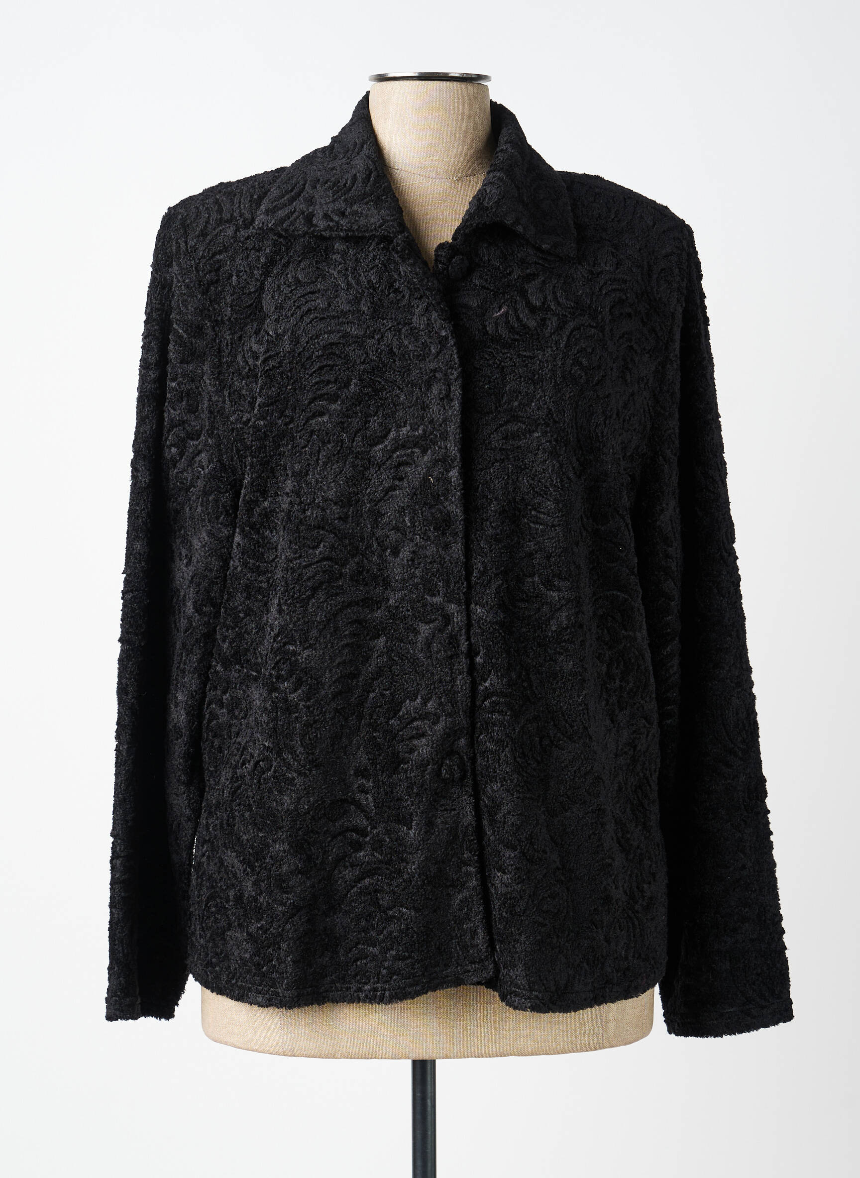 Jachete casual croială dreaptă negru PRUNELLE femeie