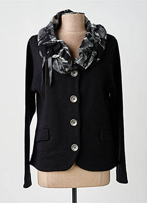 Jachete casual guler rotund negru KATMAI femeie