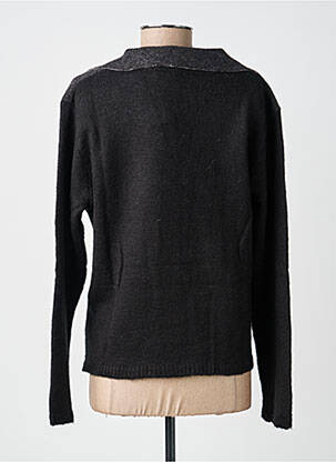 Jachete casual guler tip costum gri FINETTE femeie