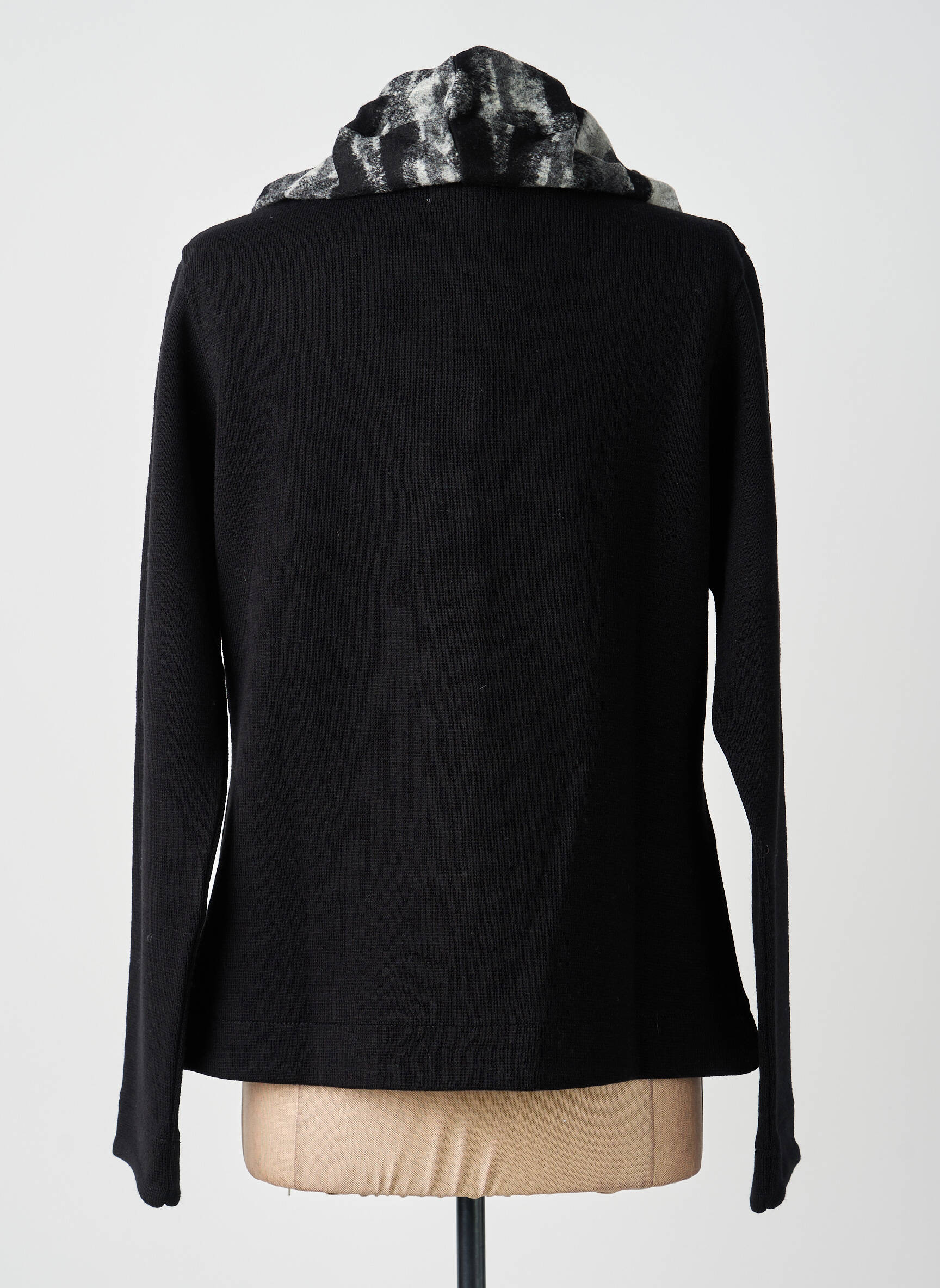 Jachete casual guler rotund negru KATMAI femeie