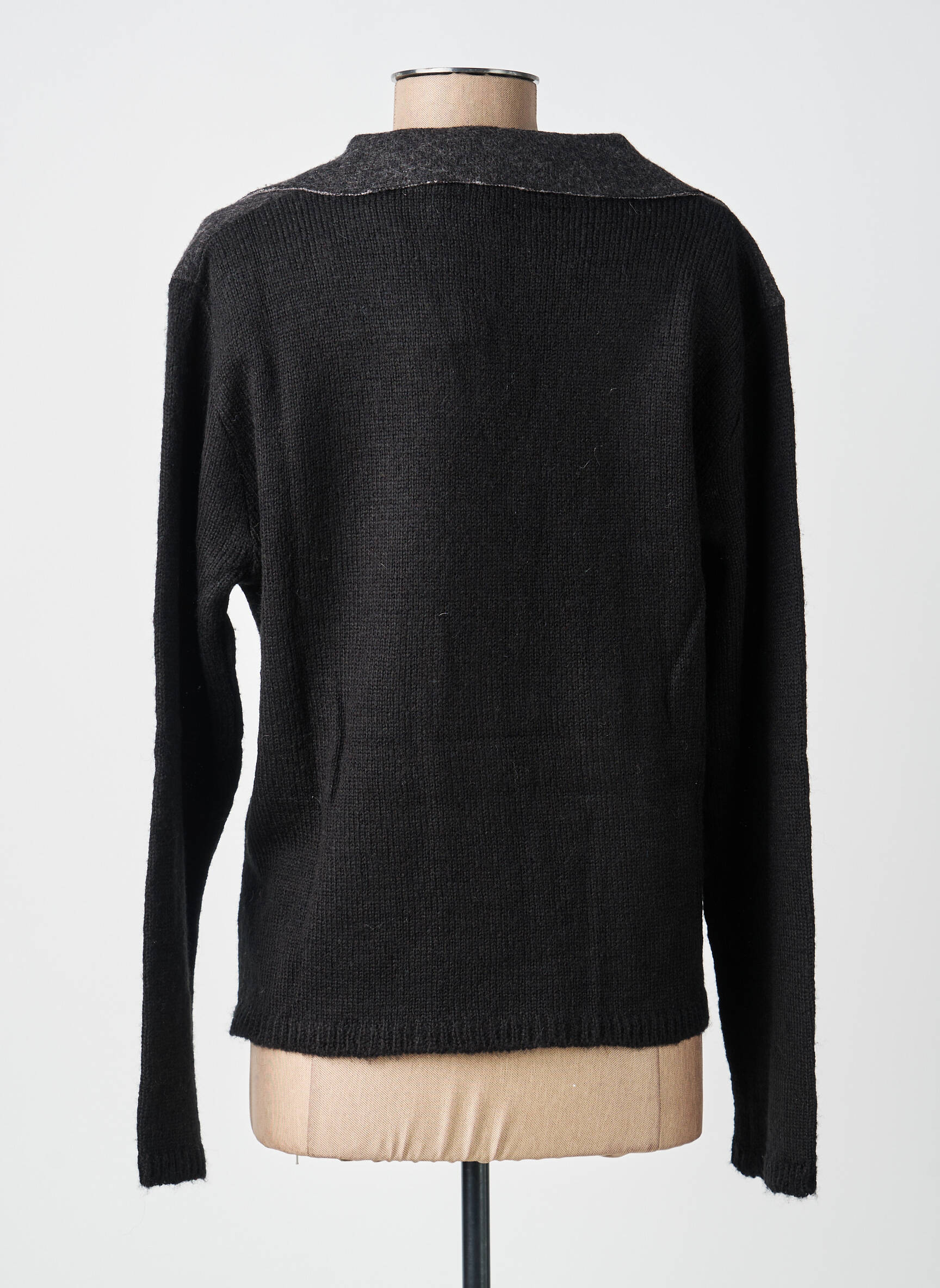 Jachete casual guler tip costum gri FINETTE femeie
