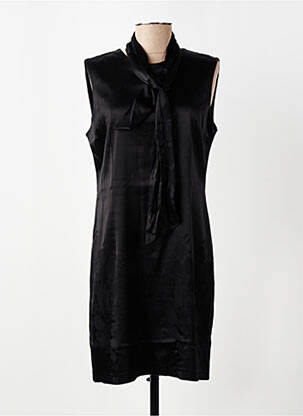 Rochie scurtă fără mâneci fără mâneci negru ENTRACTE femeie