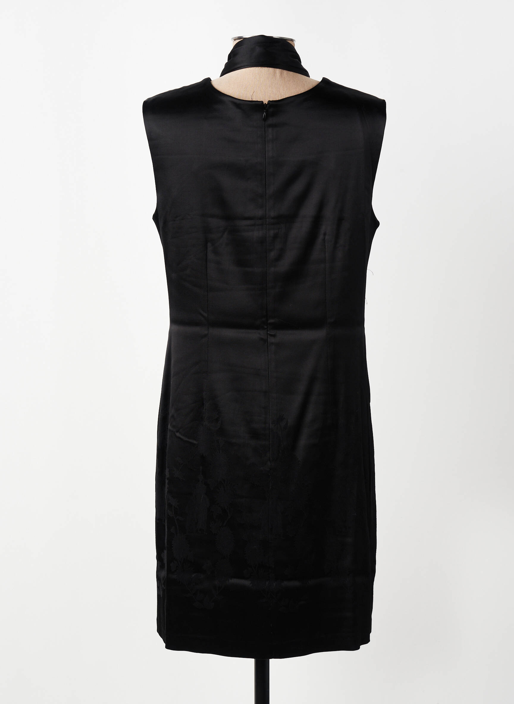 Rochie scurtă fără mâneci fără mâneci negru ENTRACTE femeie