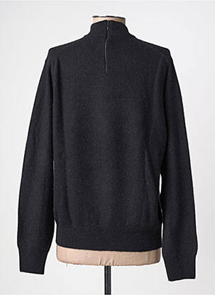 Pulover elasticitate mâneci lungi negru MONTAGUT femeie