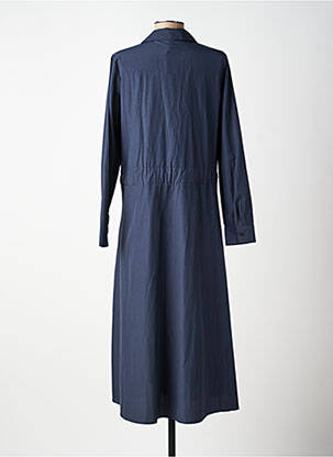 Rochie lungă mâneci lungi mâneci lungi albastru SOYACONCEPT femeie