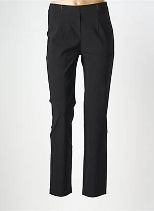Pantalon slim talie înaltă talie înaltă negru ANNA MONTANA femeie