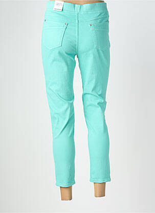Pantalon 7/8 elasticitate mărime normală verde ANNA MONTANA femeie