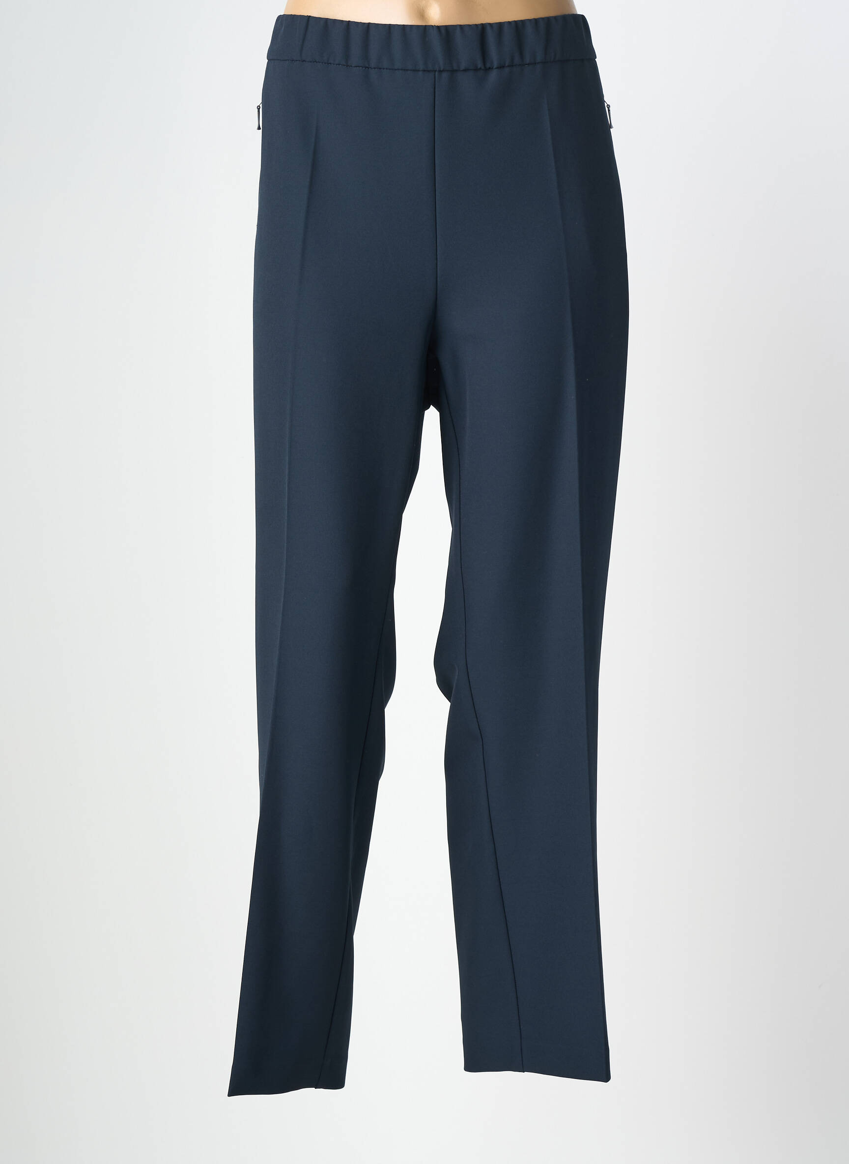 Pantalon drept elasticitate mărime normală albastru ANNA MONTANA femeie