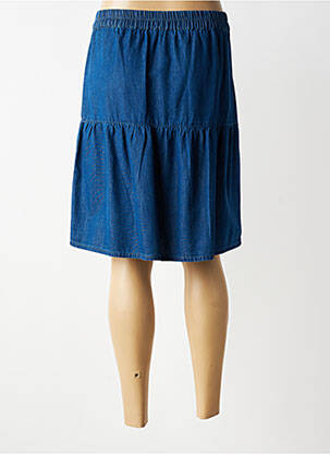 Fustă midi elasticitate albastru AGATHE & LOUISE femeie