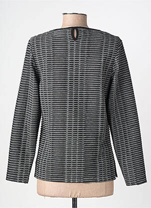 Top elasticitate mâneci lungi gri GUY DUBOUIS femeie