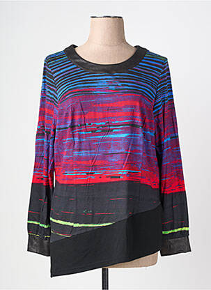 Top elasticitate mâneci lungi negru MERI & ESCA femeie