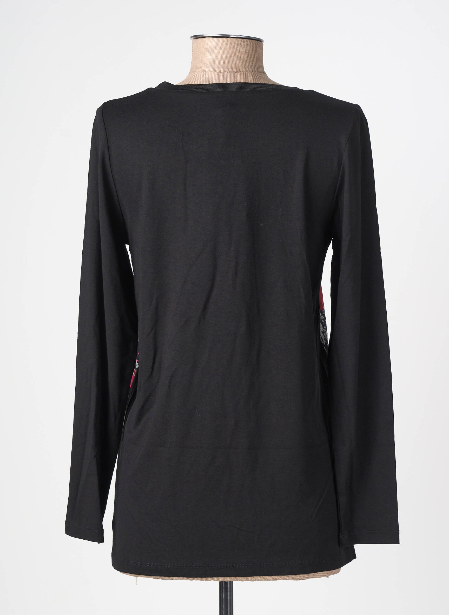 Top mâneci lungi mâneci lungi negru IMPULSION femeie