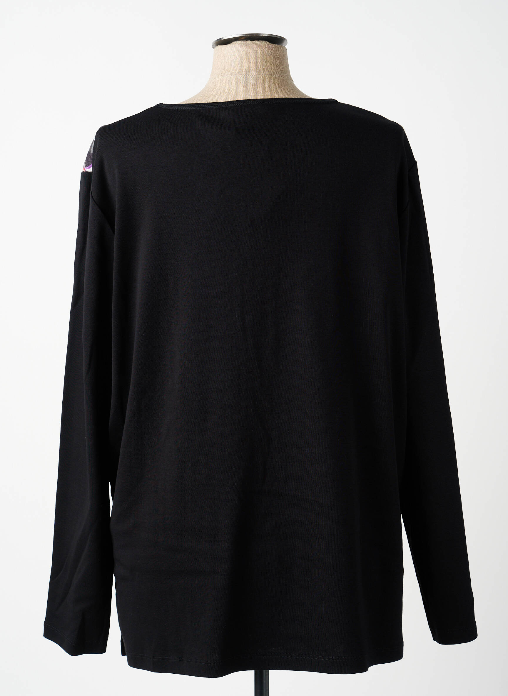 Tricou mâneci lungi mâneci lungi negru BAGORAZ femeie