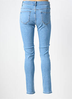 Blugi cu croială slim elasticitate mărime normală albastru B.S JEANS femeie