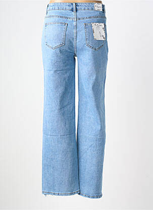 Blugi cu croială dreaptă elasticitate mărime normală albastru B.S JEANS femeie