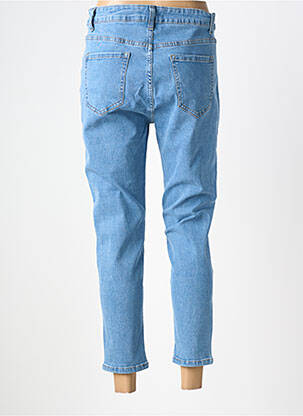 Blugi cu croială slim elasticitate mărime normală albastru B.S JEANS femeie