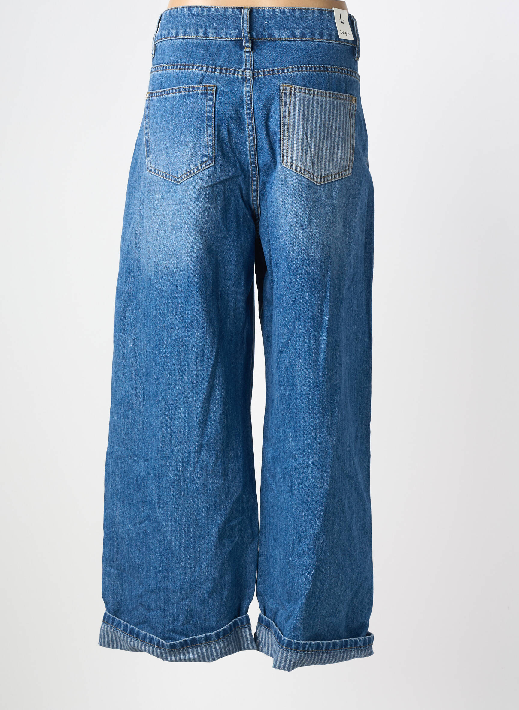 Blugi cu croială largă mărime normală mărime normală albastru DENIM DAYS femeie