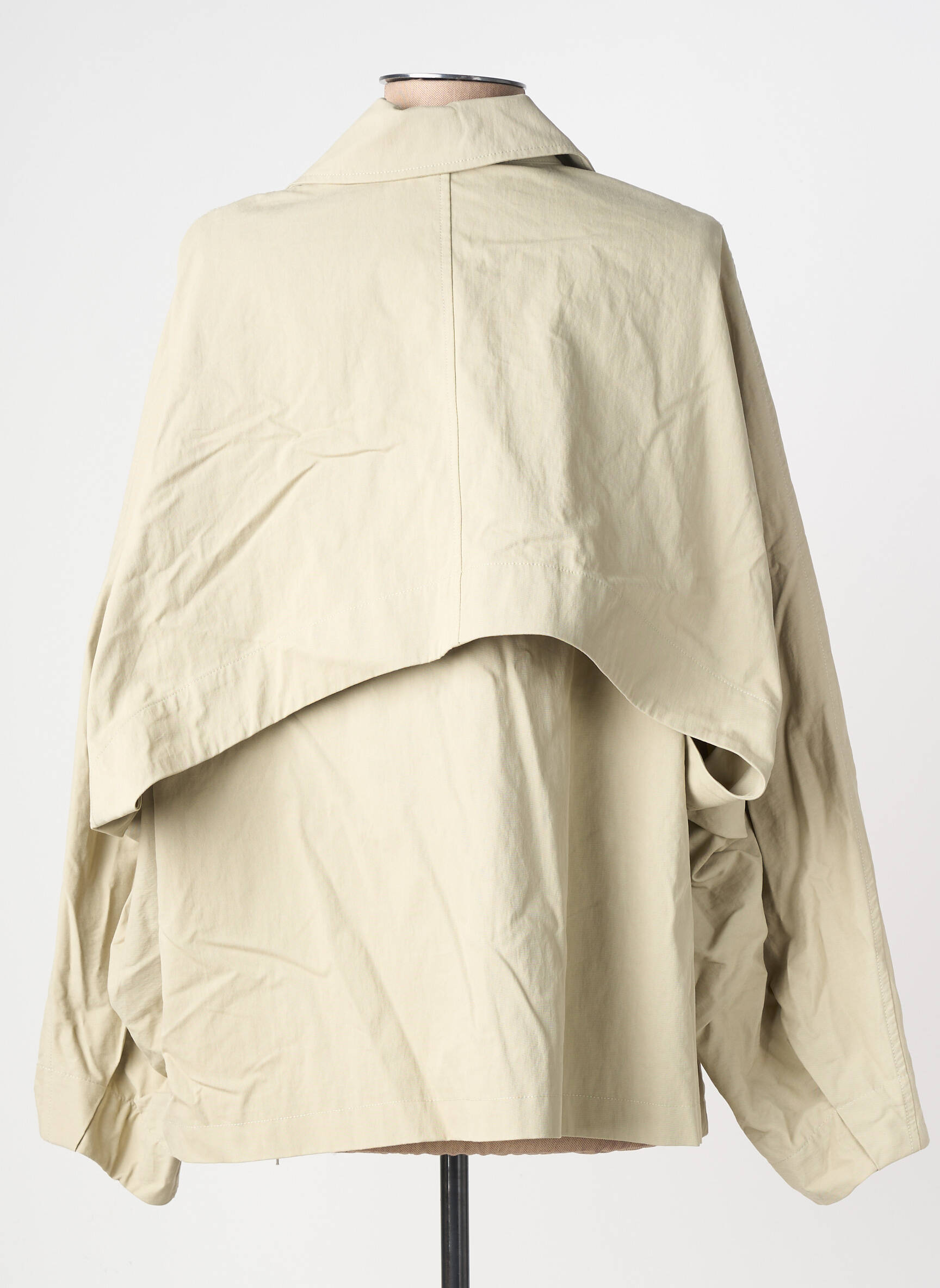 Jachete casual finisaj interior dublat bej WIYA femeie