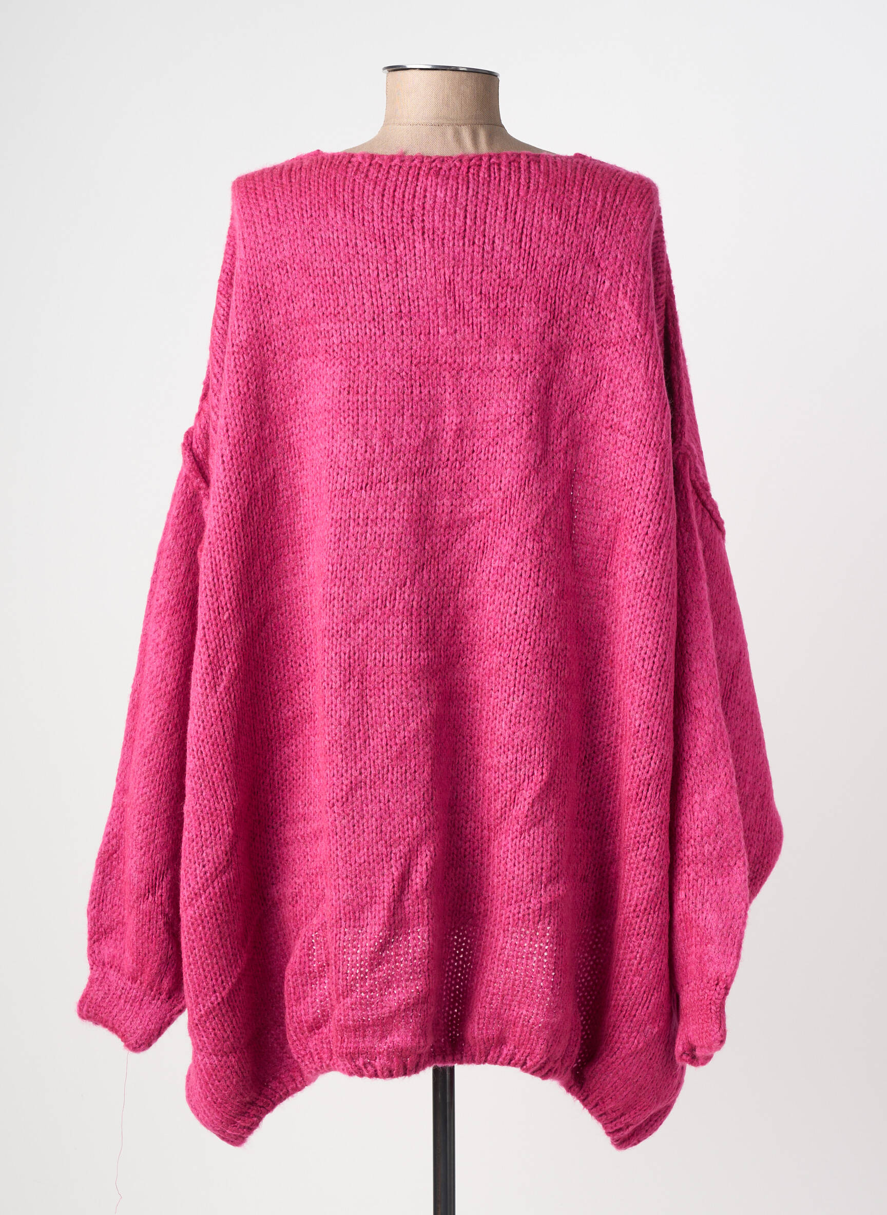 Vestă cu mâneci lungi mâneci lungi violet TRICOT STATION femeie