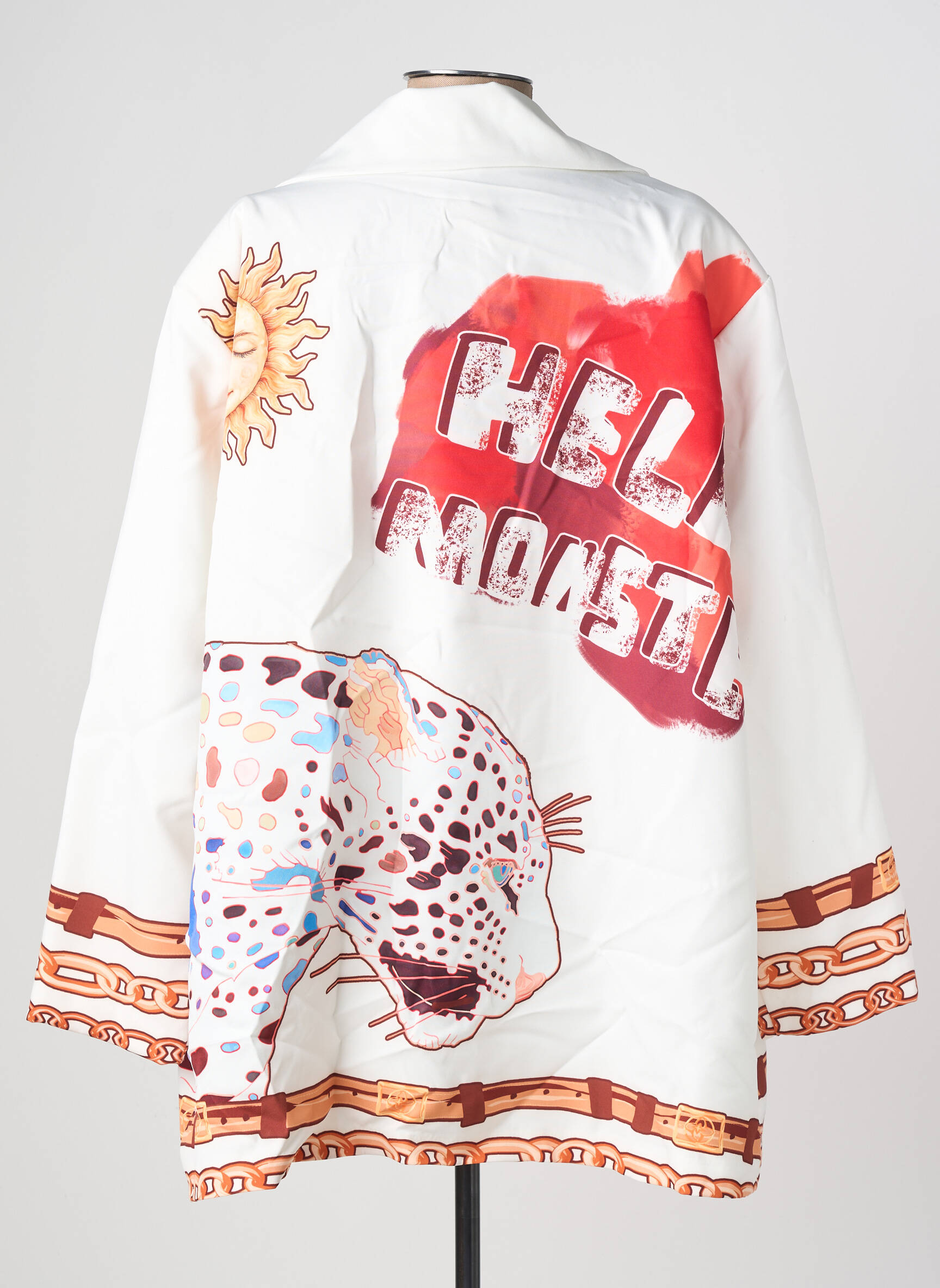 Sacou buzunare false alb NEW COLLECTION femeie