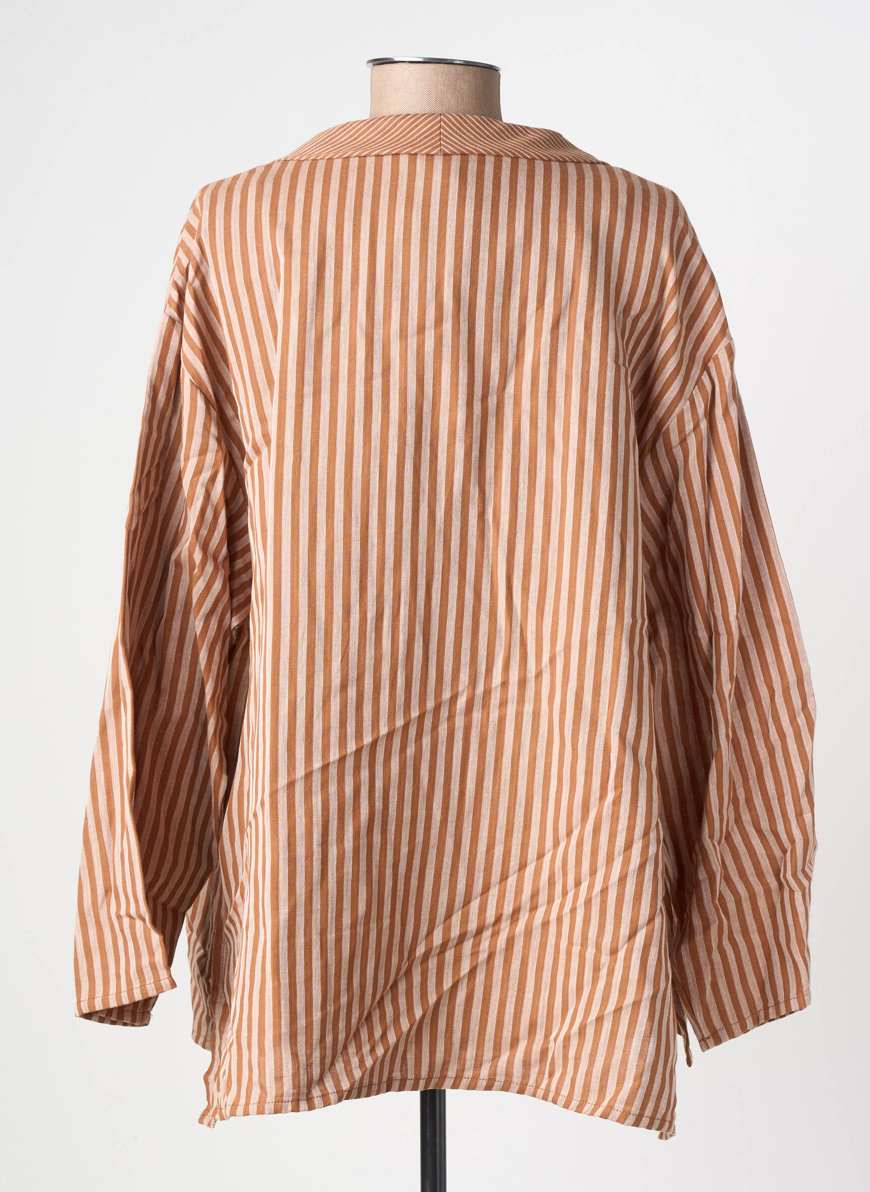 Jachete casual guler tip costum maro GIOYA & CO femeie