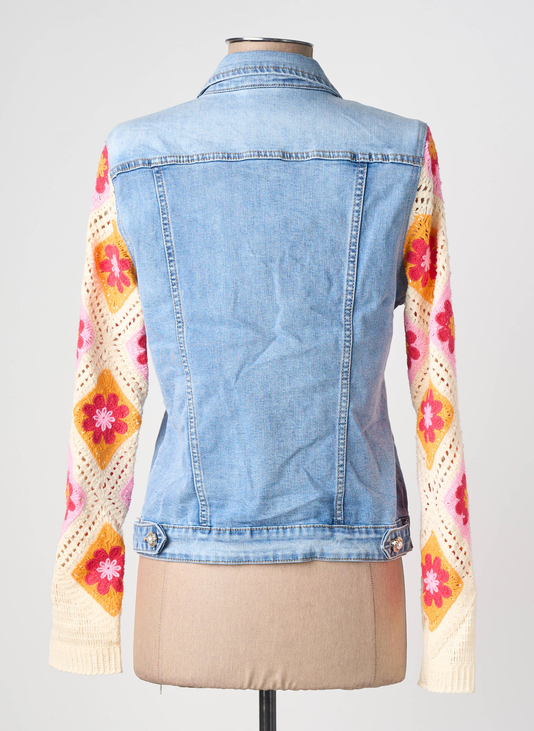 Jachete casual buzunare albastru MAISON ONADO femeie