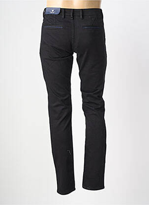 Pantalon chino elasticitate mărime normală negru SERGE BLANCO bărbat