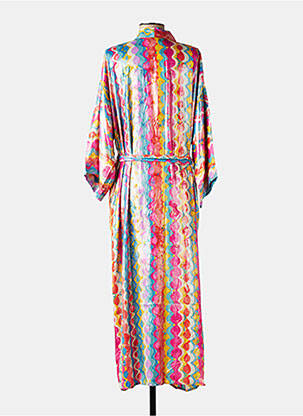 Jachete kimono imprimeu fantezie roz BIANCA femeie
