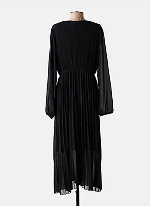 Rochie lungă mâneci lungi mâneci lungi negru C'MELODIE femeie